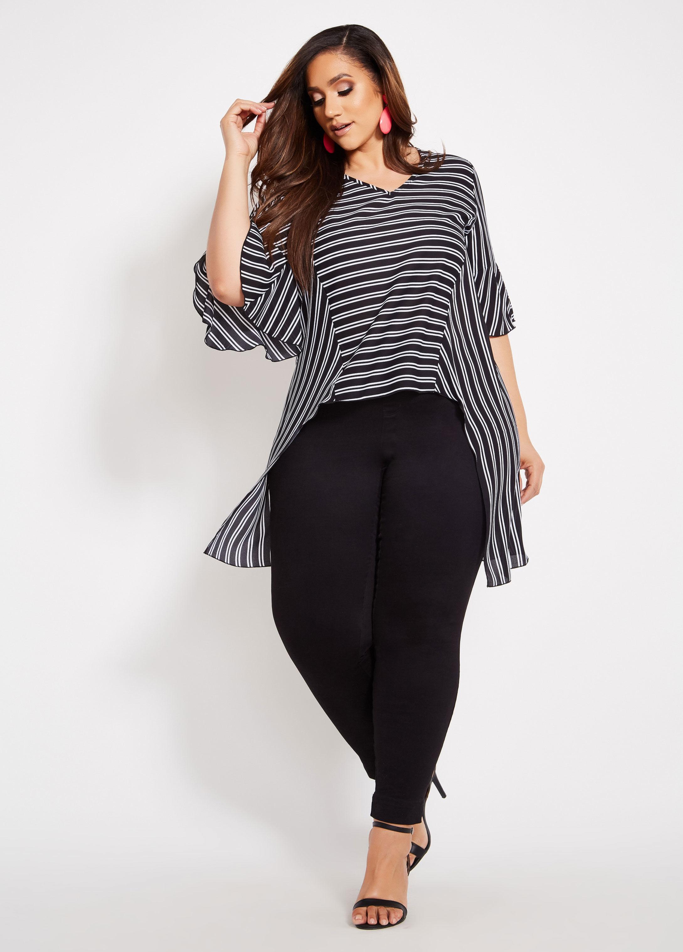 ashley stewart blouses