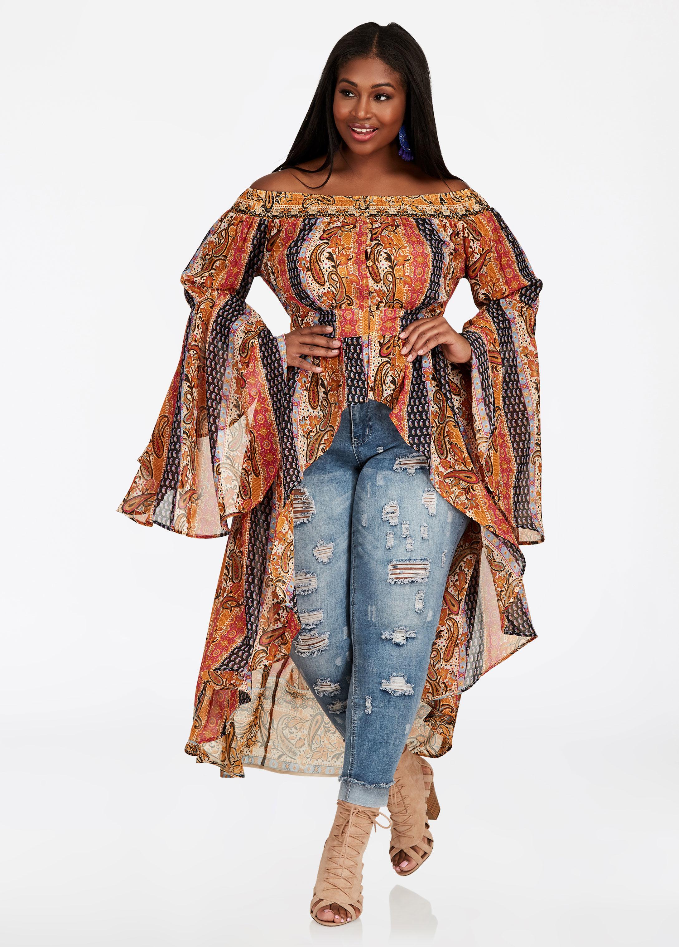 high low duster top