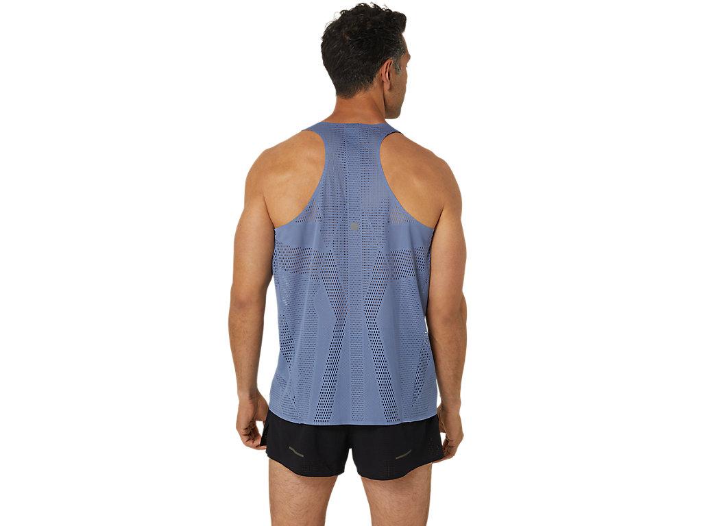 Asics Metarun Singlet in Blue for Men Lyst UK