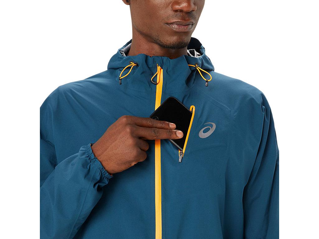 Asics fujitrail half zip running hoodie discount