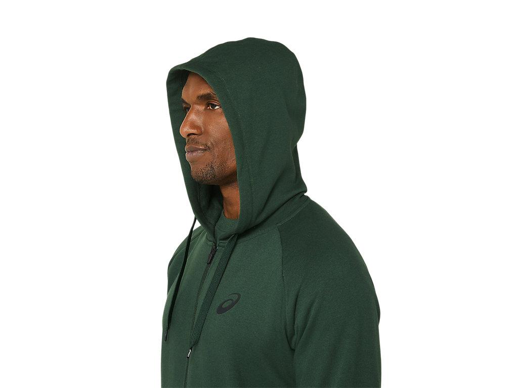 Asics Fz Hoodie in Green for Men Lyst UK