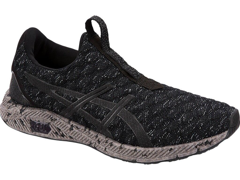 Asics Hyper Gel Kenzen S Slip On Running Trainers Shoes black 8