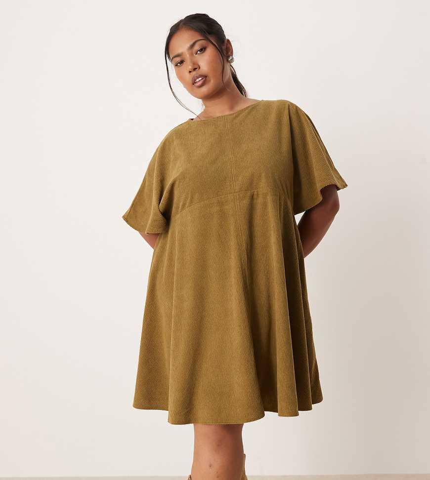 Asos Vintage Oversized T Shirt Dress ASOS Asos Design Curve Cord T