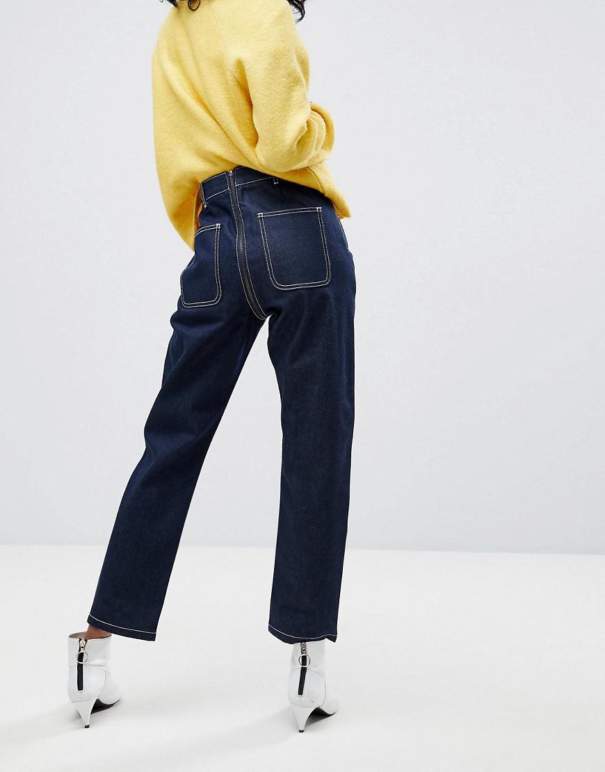 ASOS Denim Asos High Waist Authentic 