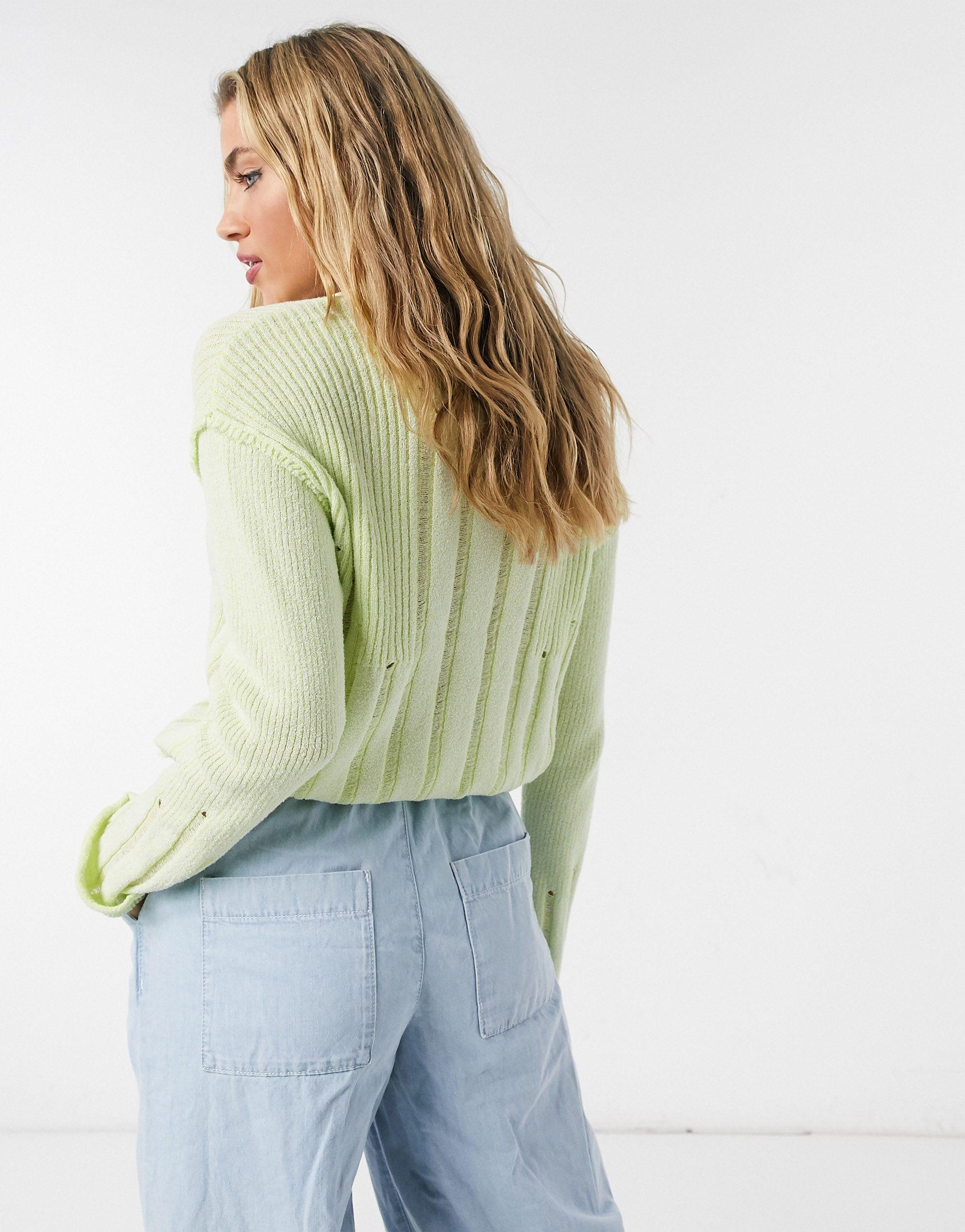 free people stevie knit cardigan