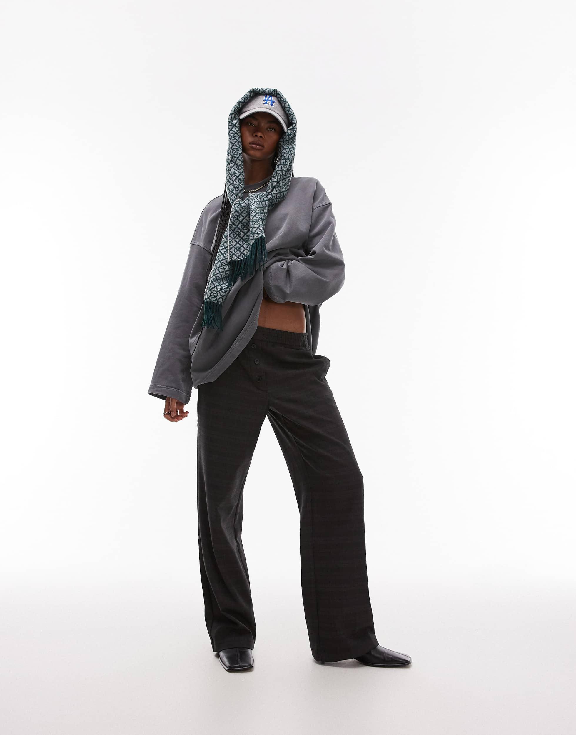 Black joggers topshop sale