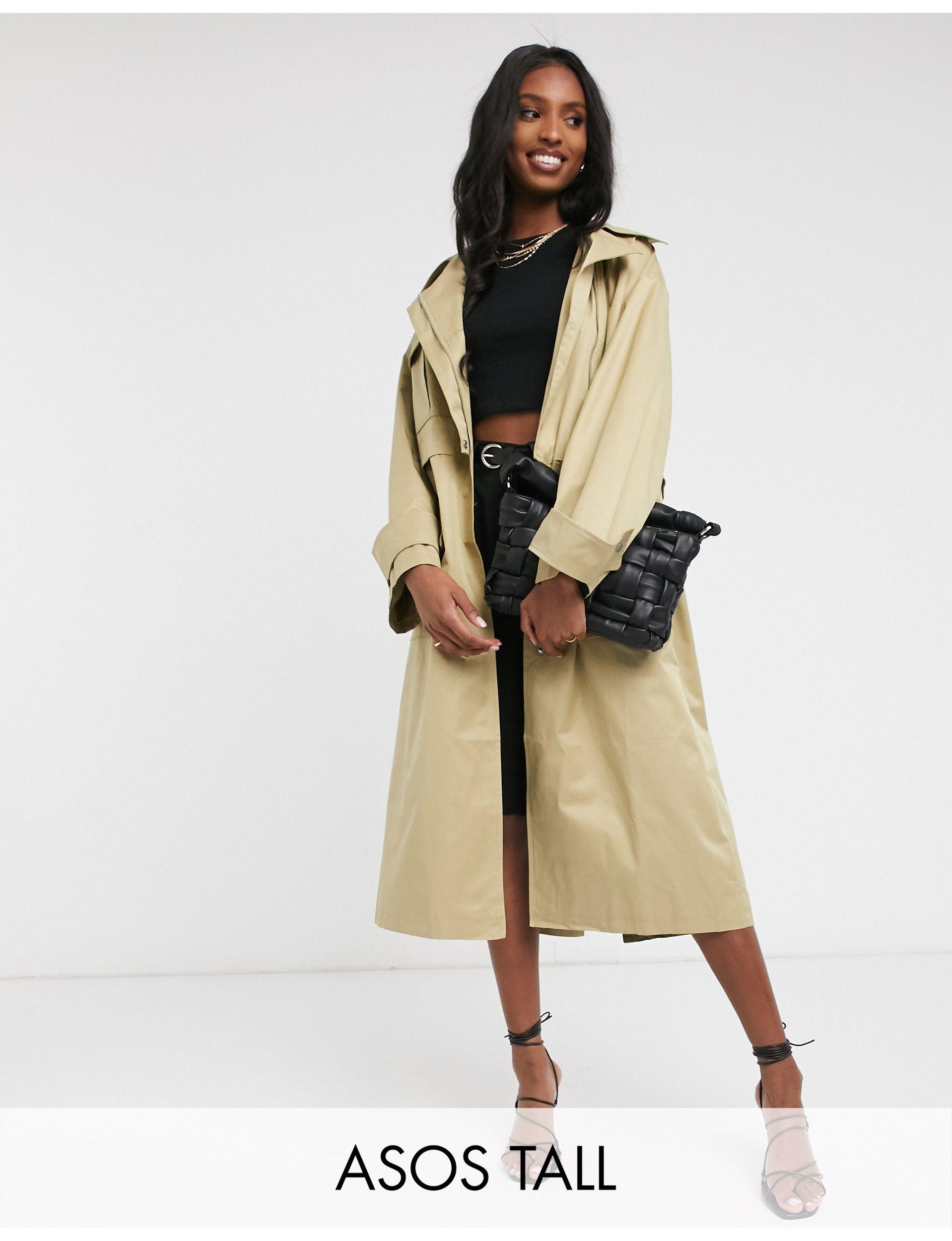 utility trench coat
