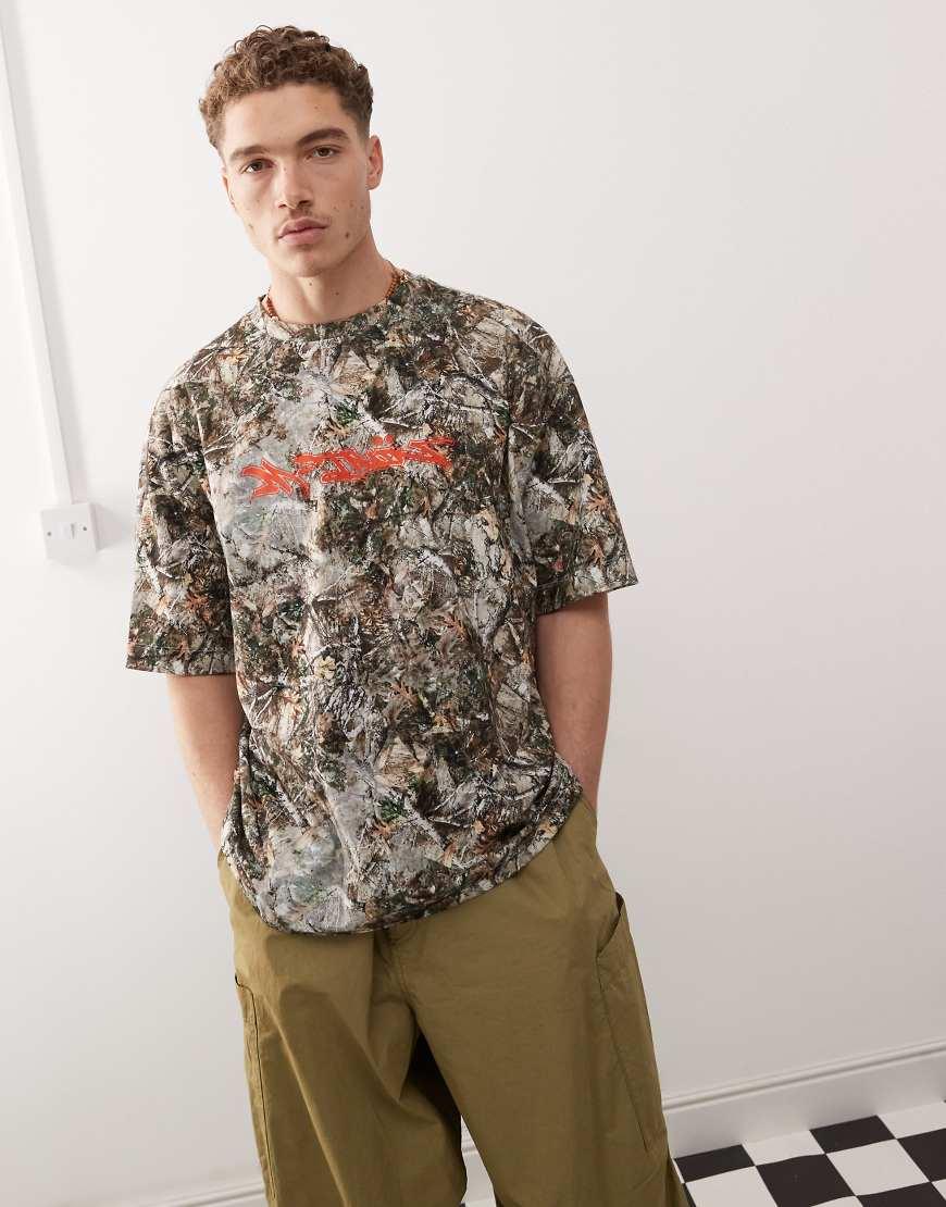 Collusion Oversized Camo Print T-shirt for Men Lyst UK