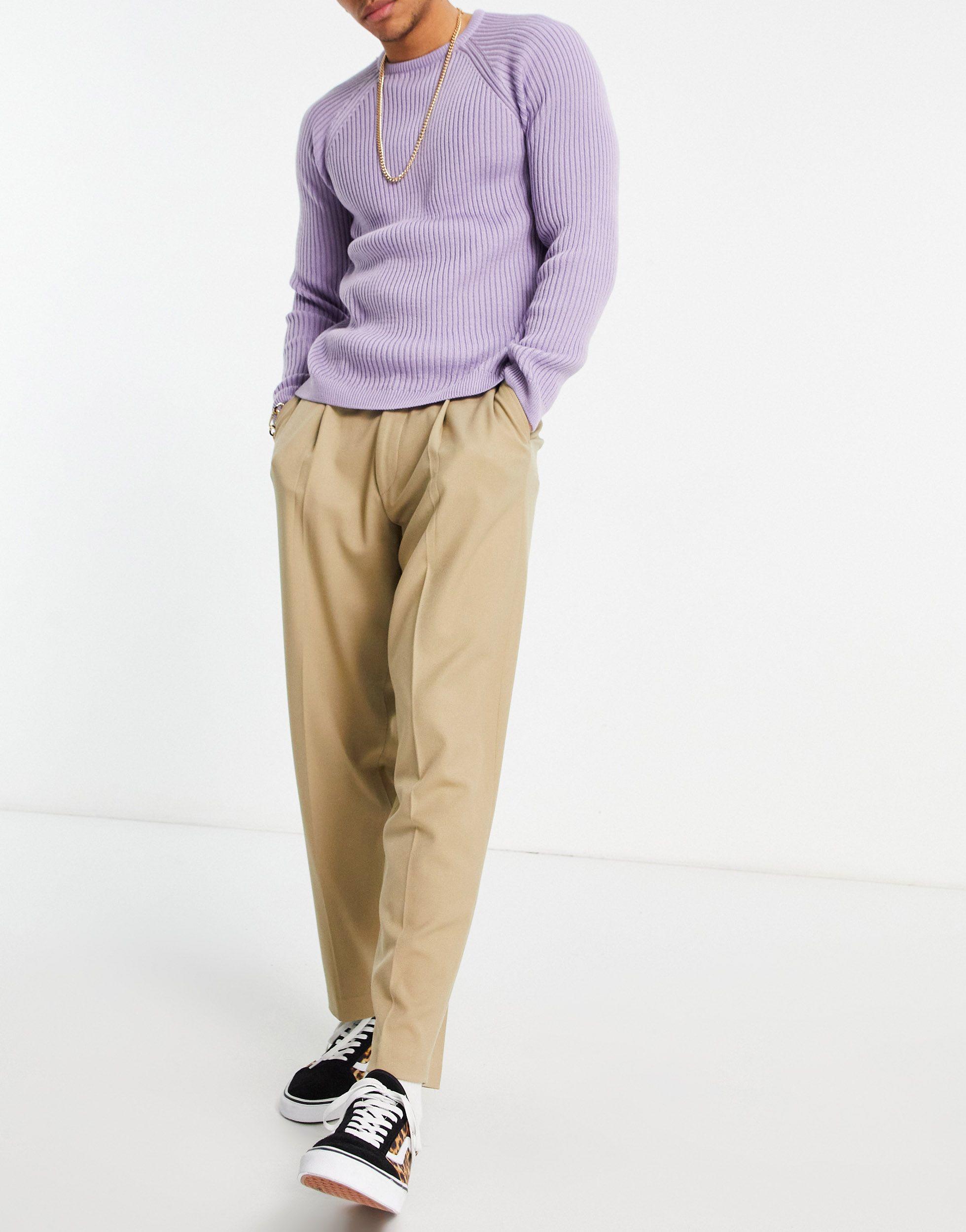 ASOS Denim Oversized Tapered Smart 