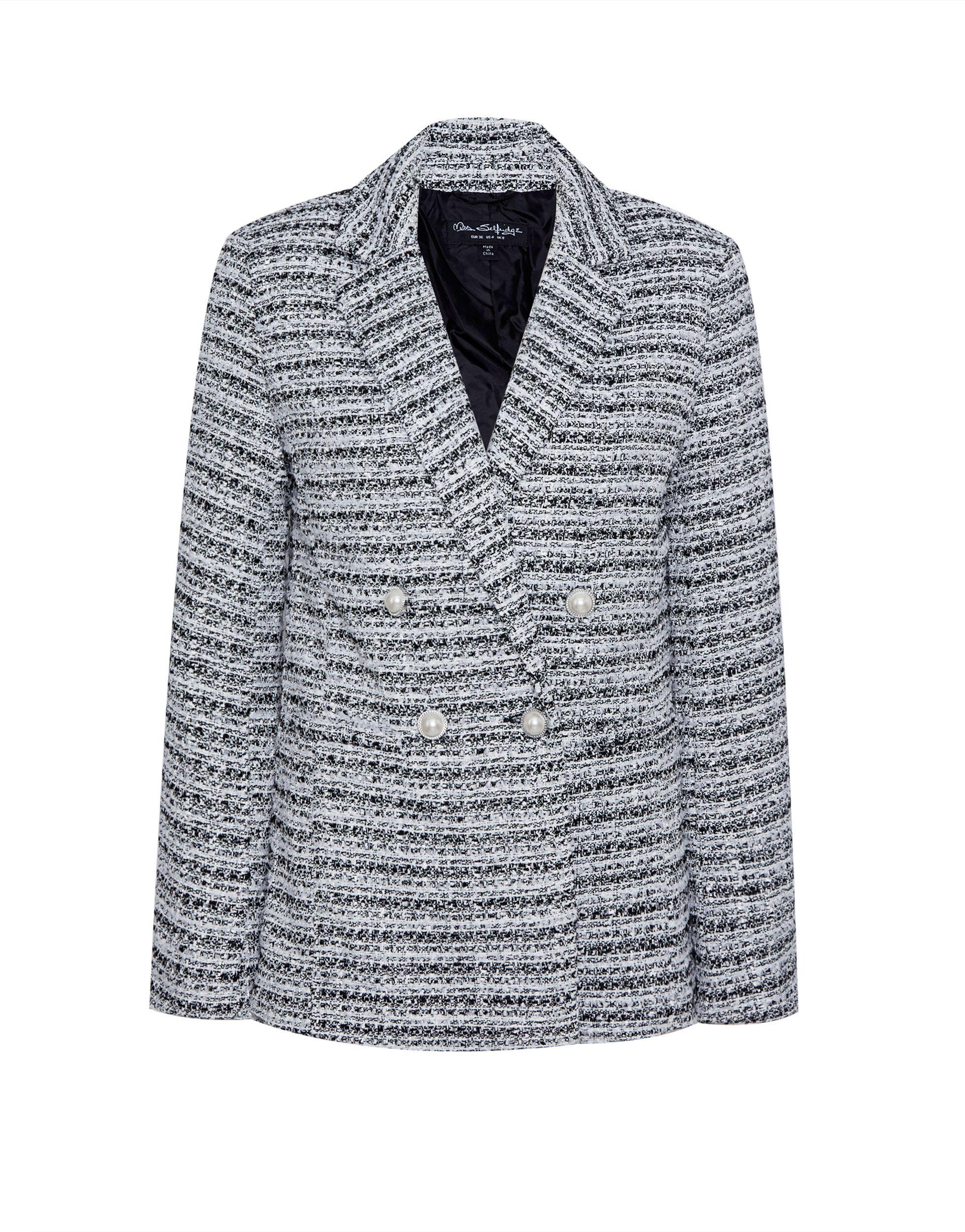 miss selfridge boucle jacket
