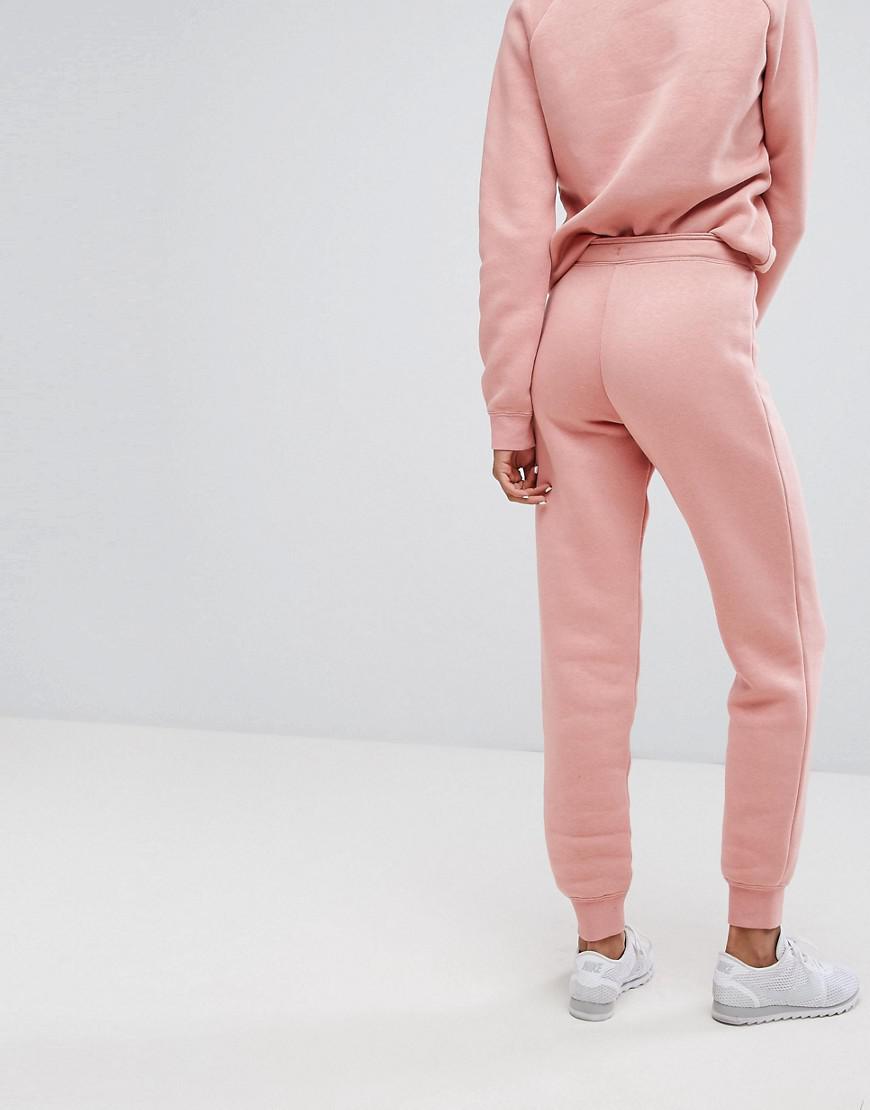 pink tight joggers