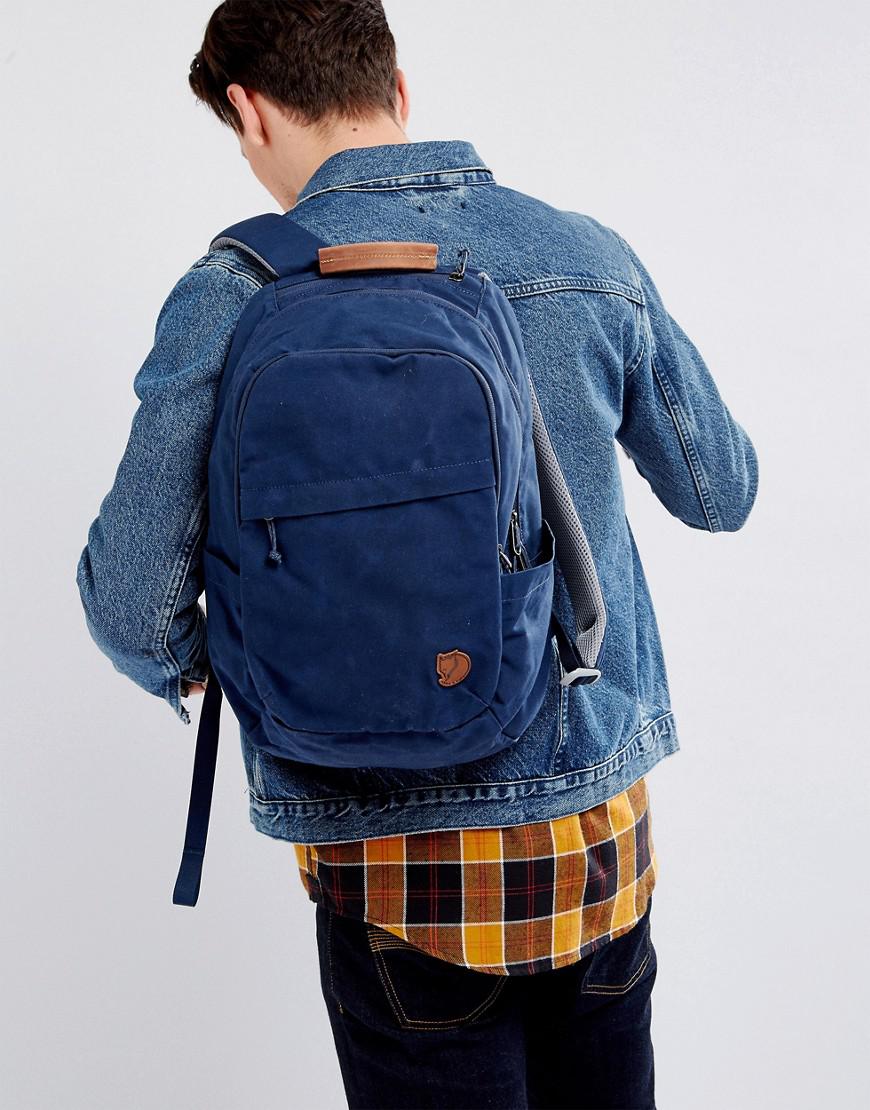 Lyst - Fjallraven Raven Backpack In Navy 20l in Blue for Men