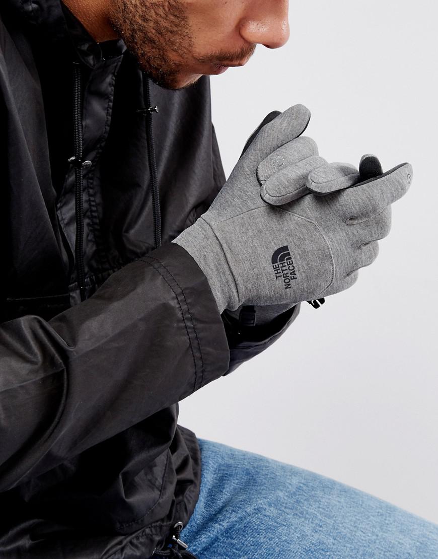 north face etip leather gloves