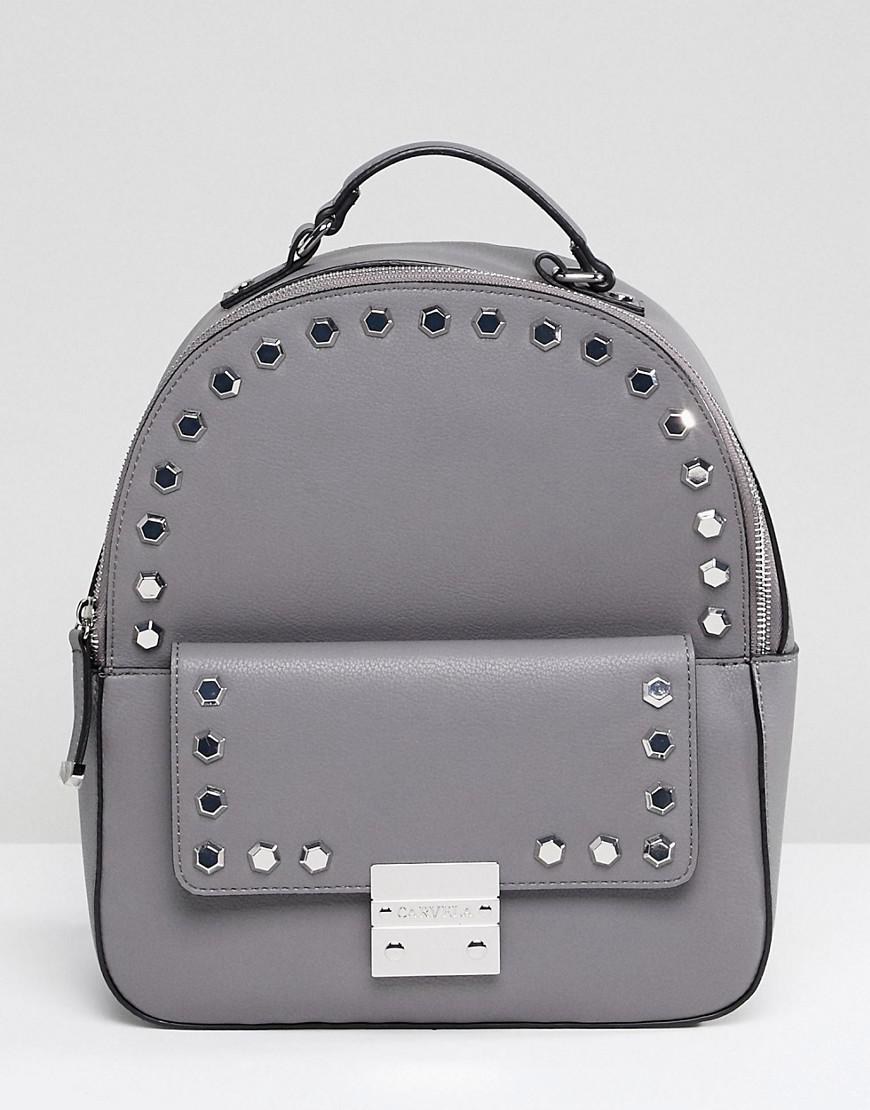 carvela backpack grey