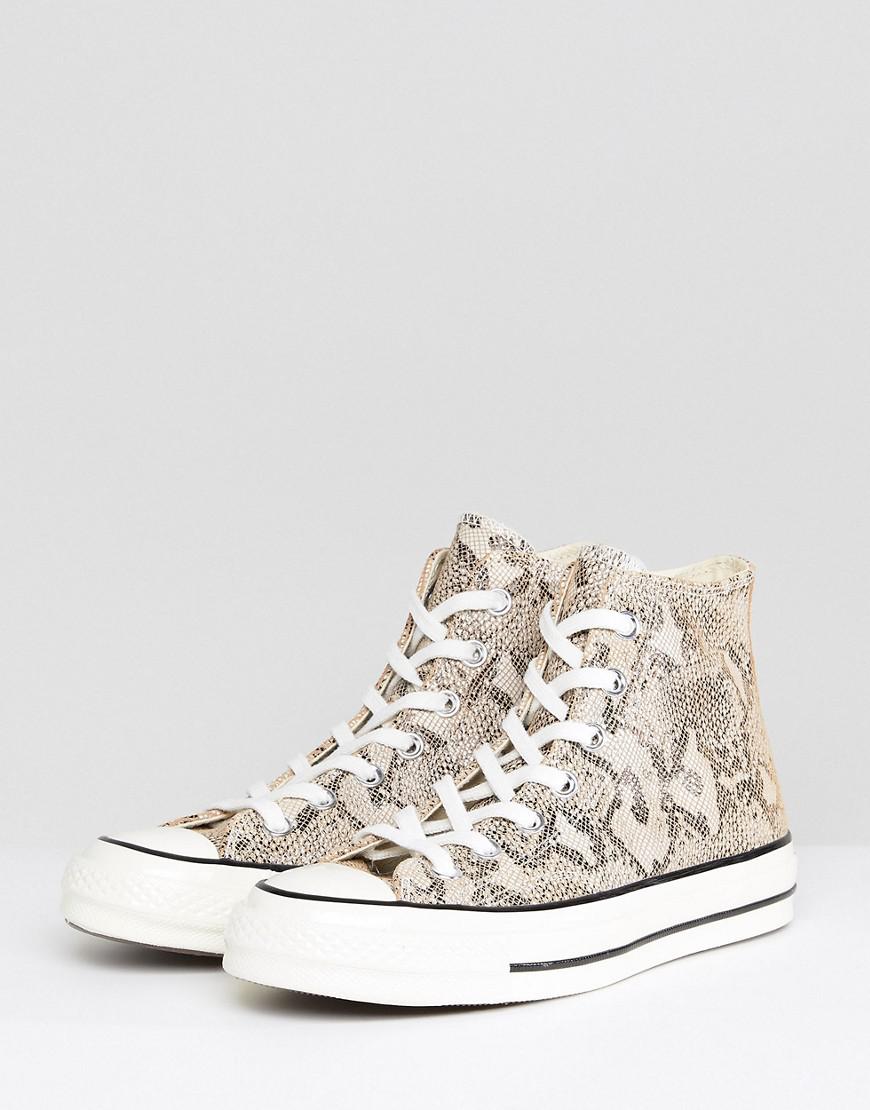 Converse Chuck Taylor All Star '70 High Top Sneakers In Snake Print | Lyst