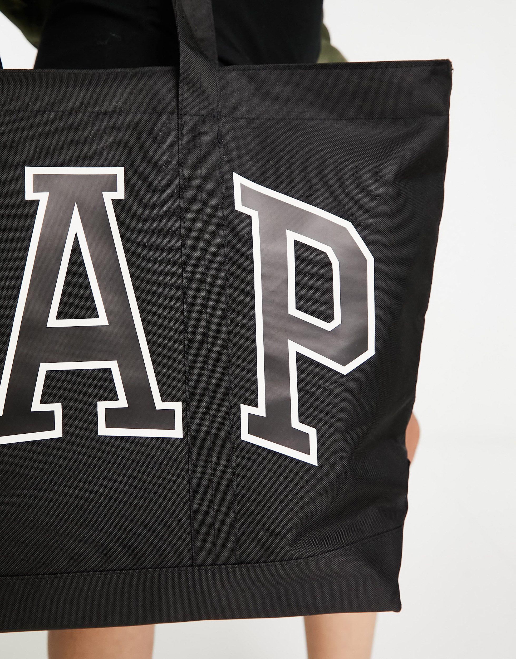 Gap black tote best sale