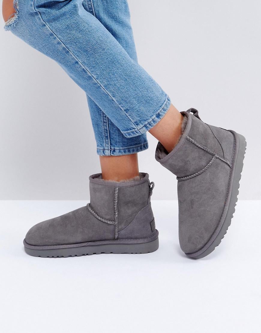 ugg classic mini gray ugg classic mini gray