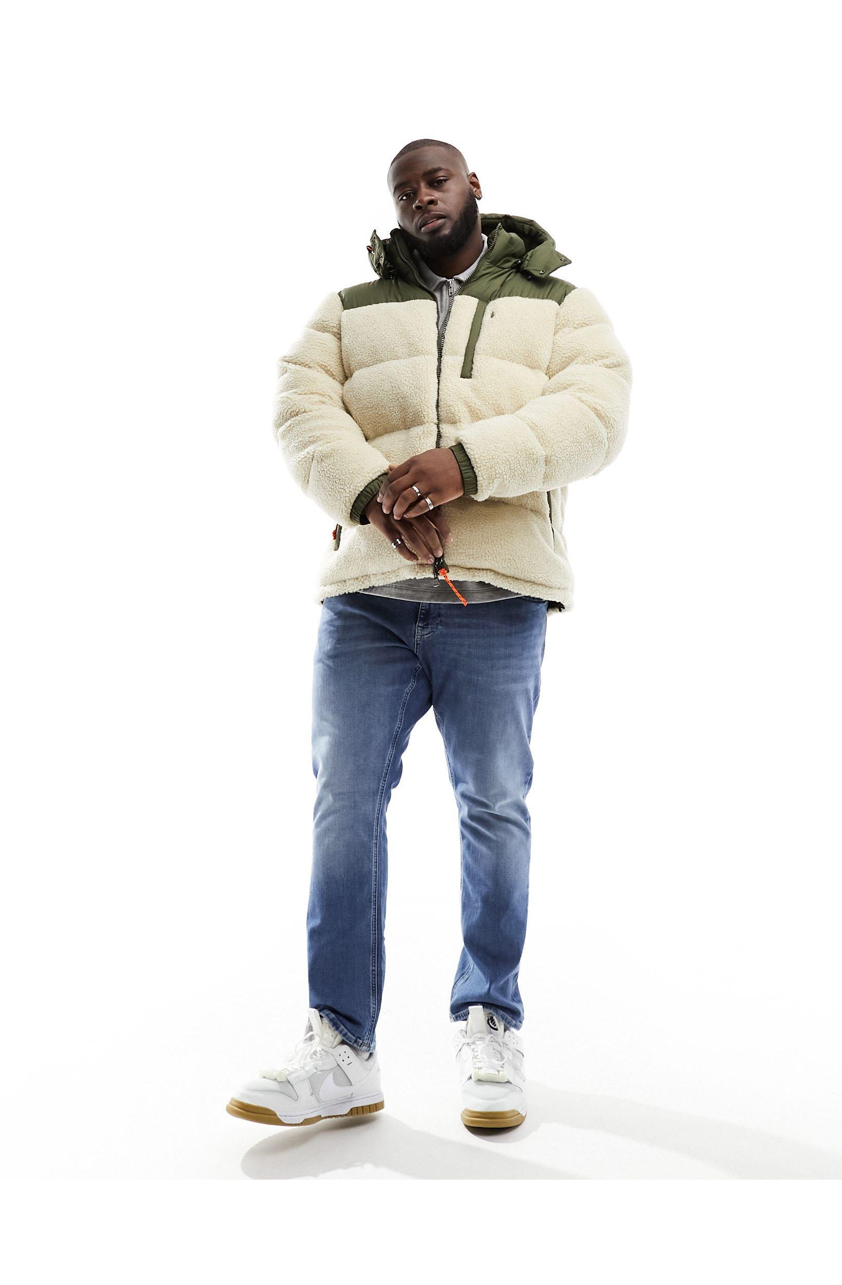 Polo ralph lauren down jacket with detachable hood cheap
