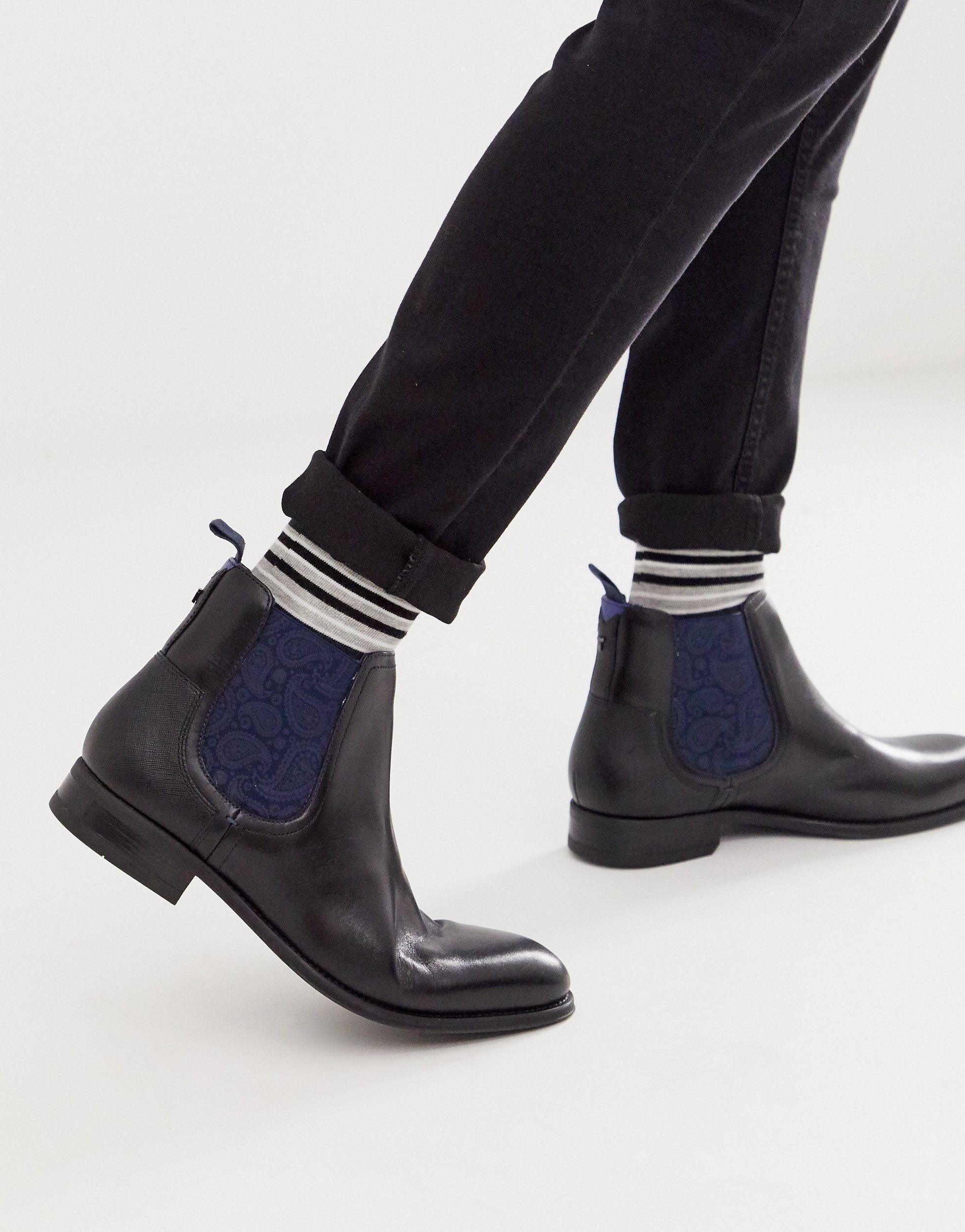 Ted baker clearance black chelsea boots