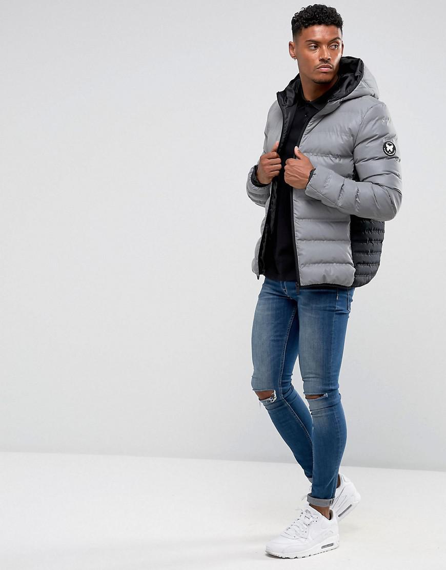 good for nothing glossy bubble jacket