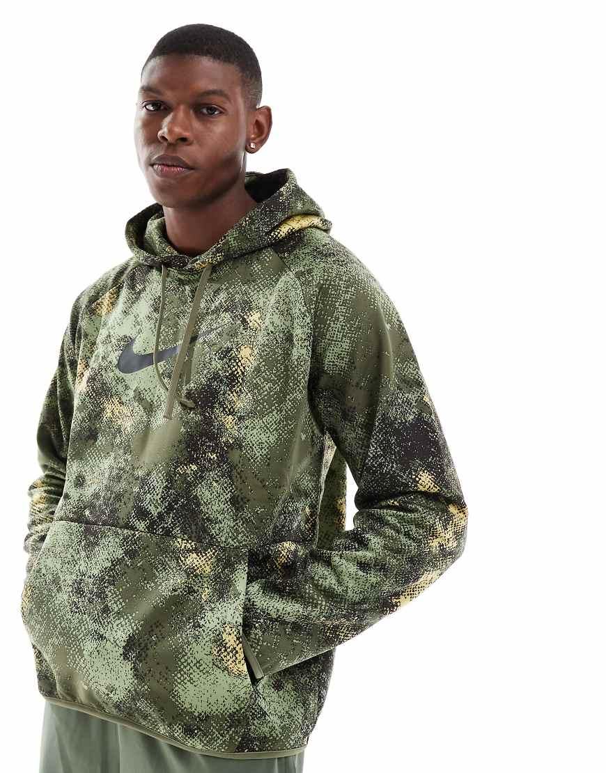 mens camo hoodie nike