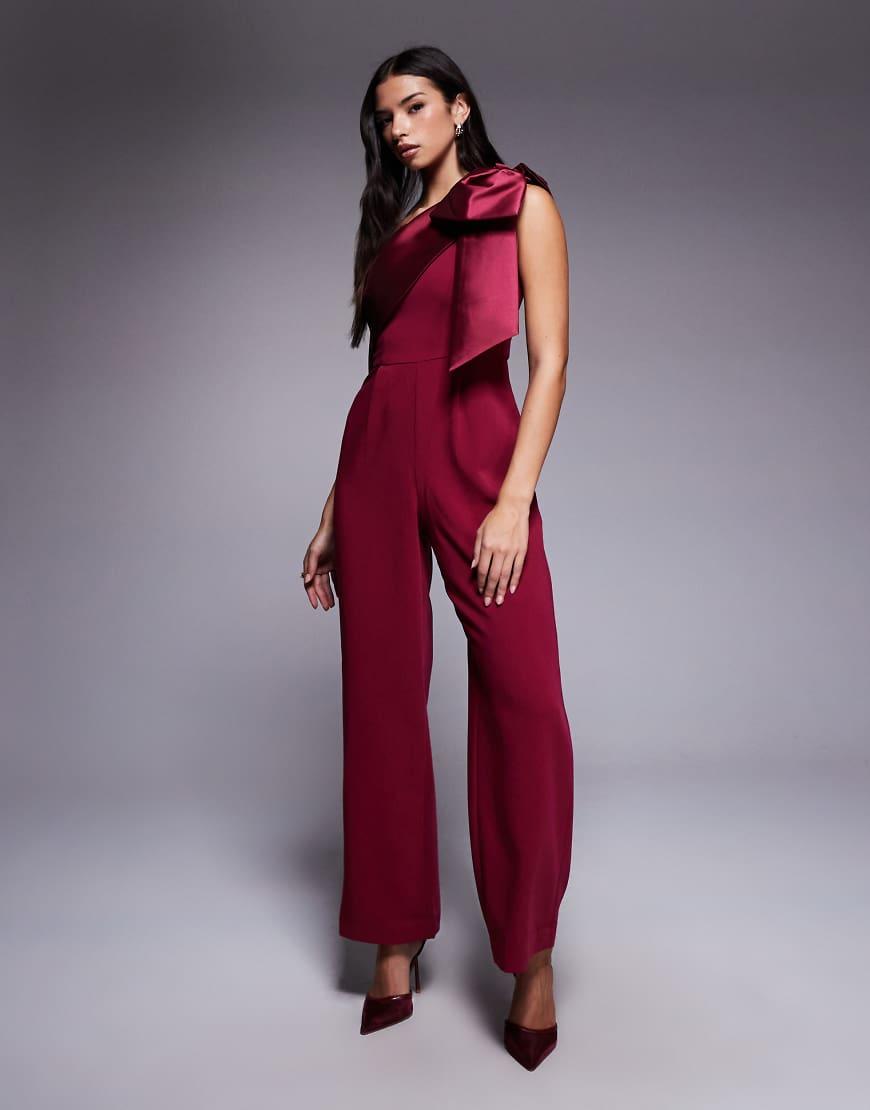 Embellished Jumpsuit Forever New Red Jumpsuit Forever New Full