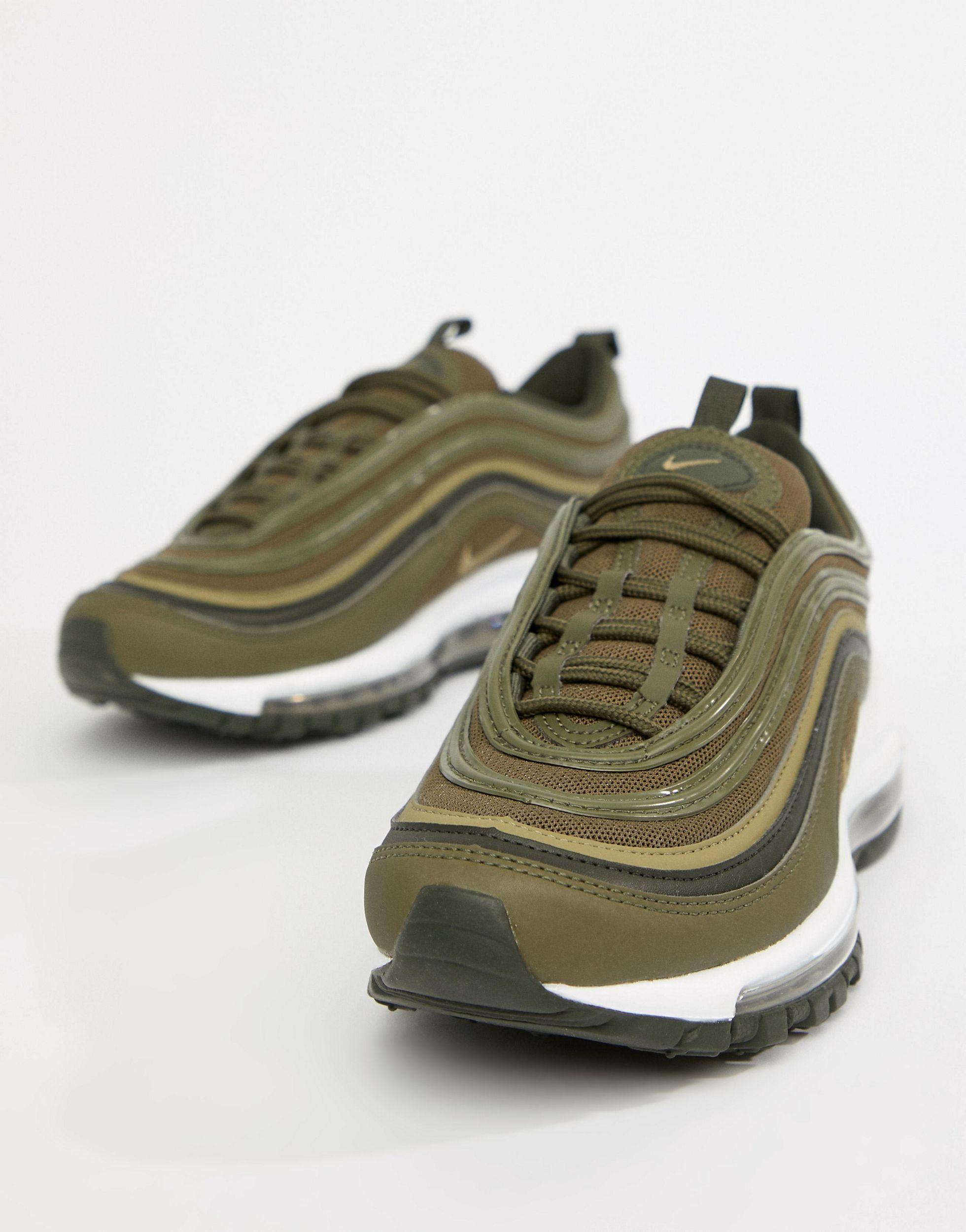 Nike Air Max 97 - Kaki Sneakers in het Groen | Lyst NL