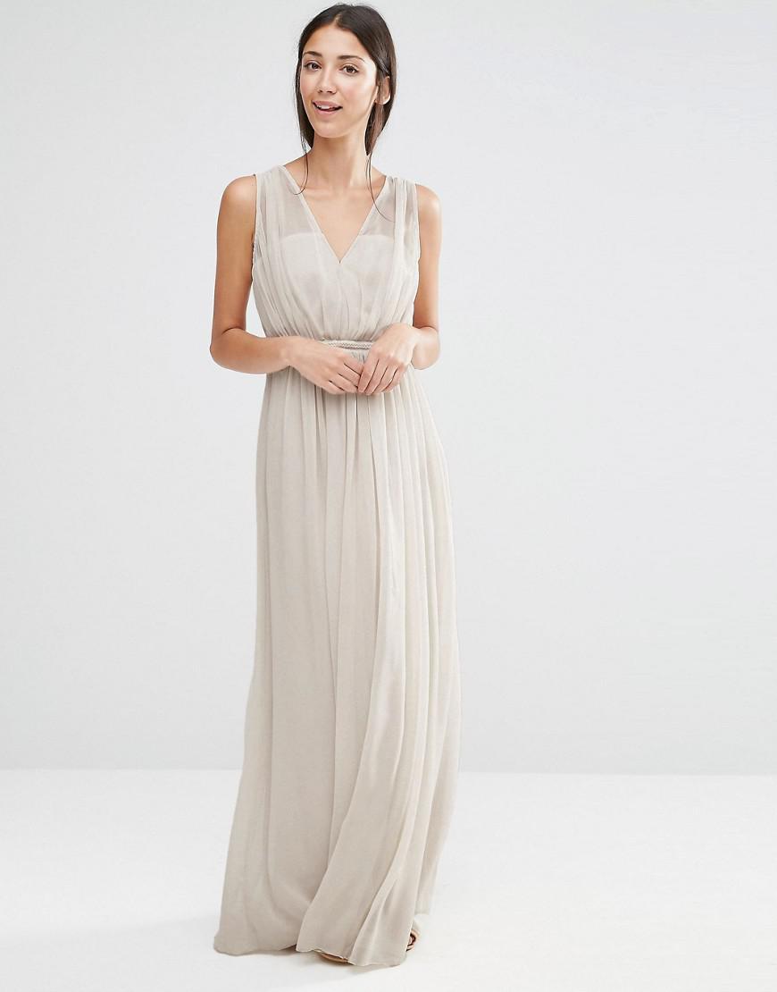 pink grecian bridesmaid dresses