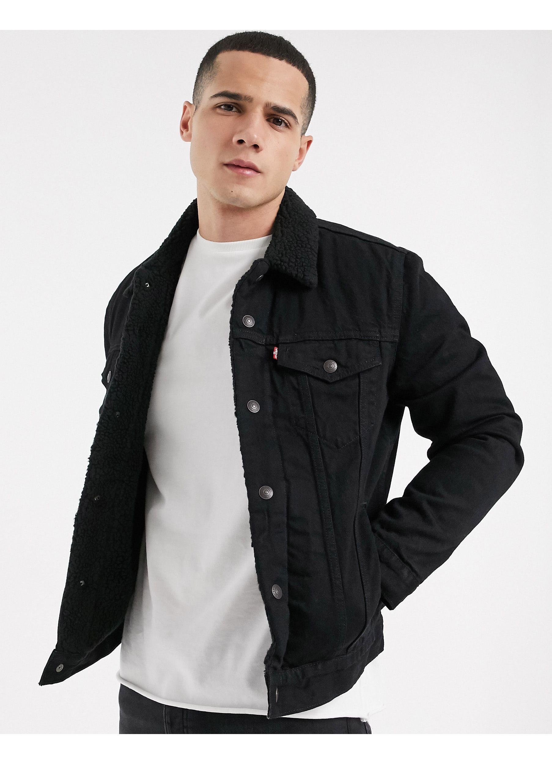 type 3 fleece lined trucker jacket