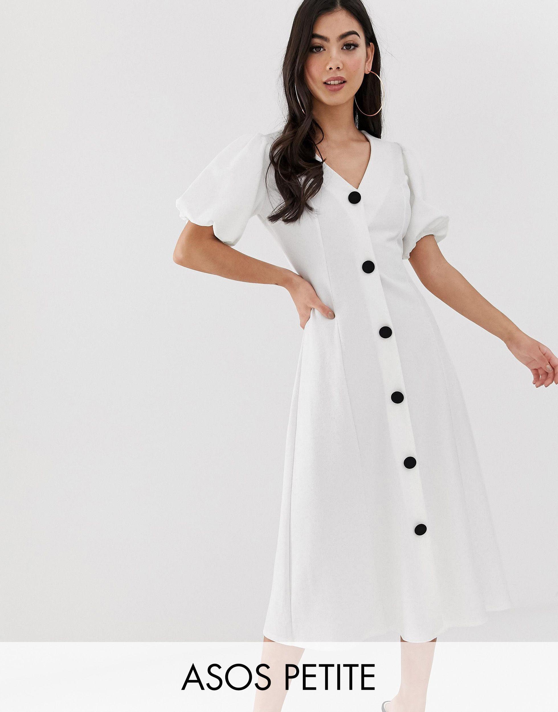 petite midi skater dress