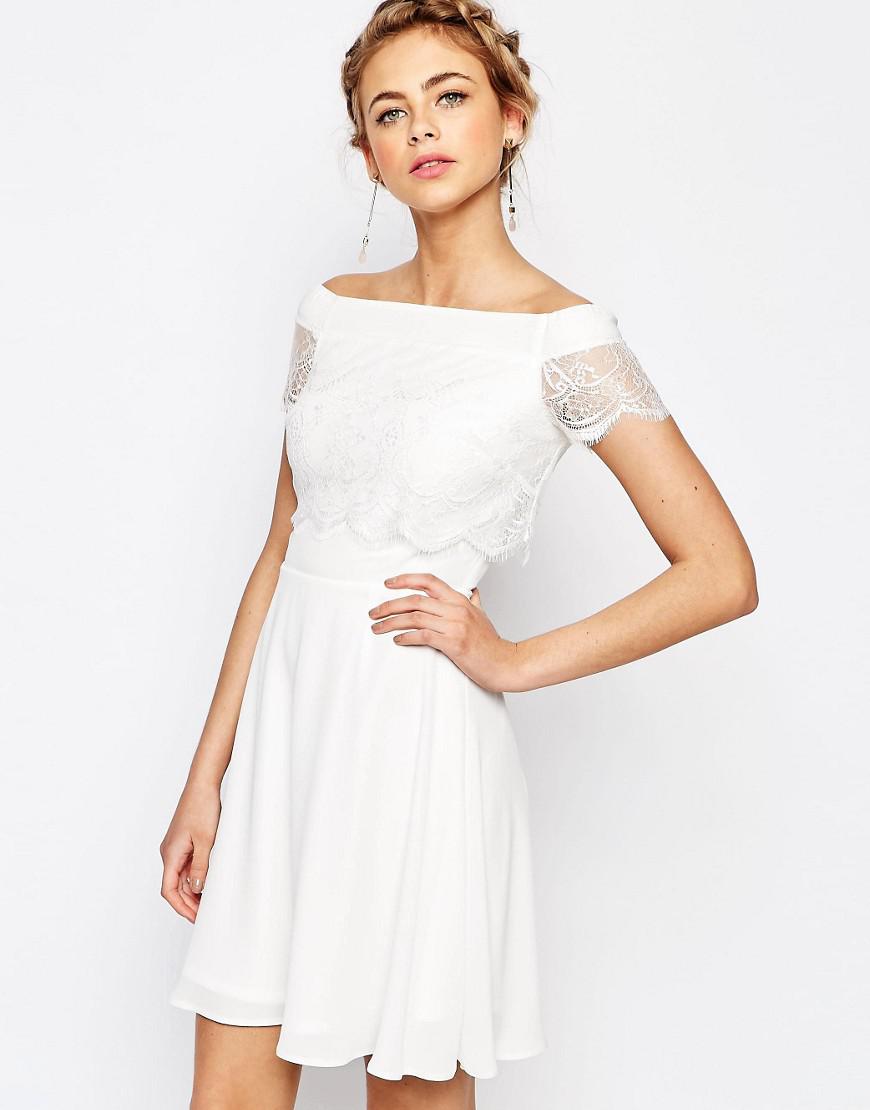 Праздничные белые платья. Кружевное платье ASOS. Белое платье. Белое коктейльное платье. Оригинальные белые платья.