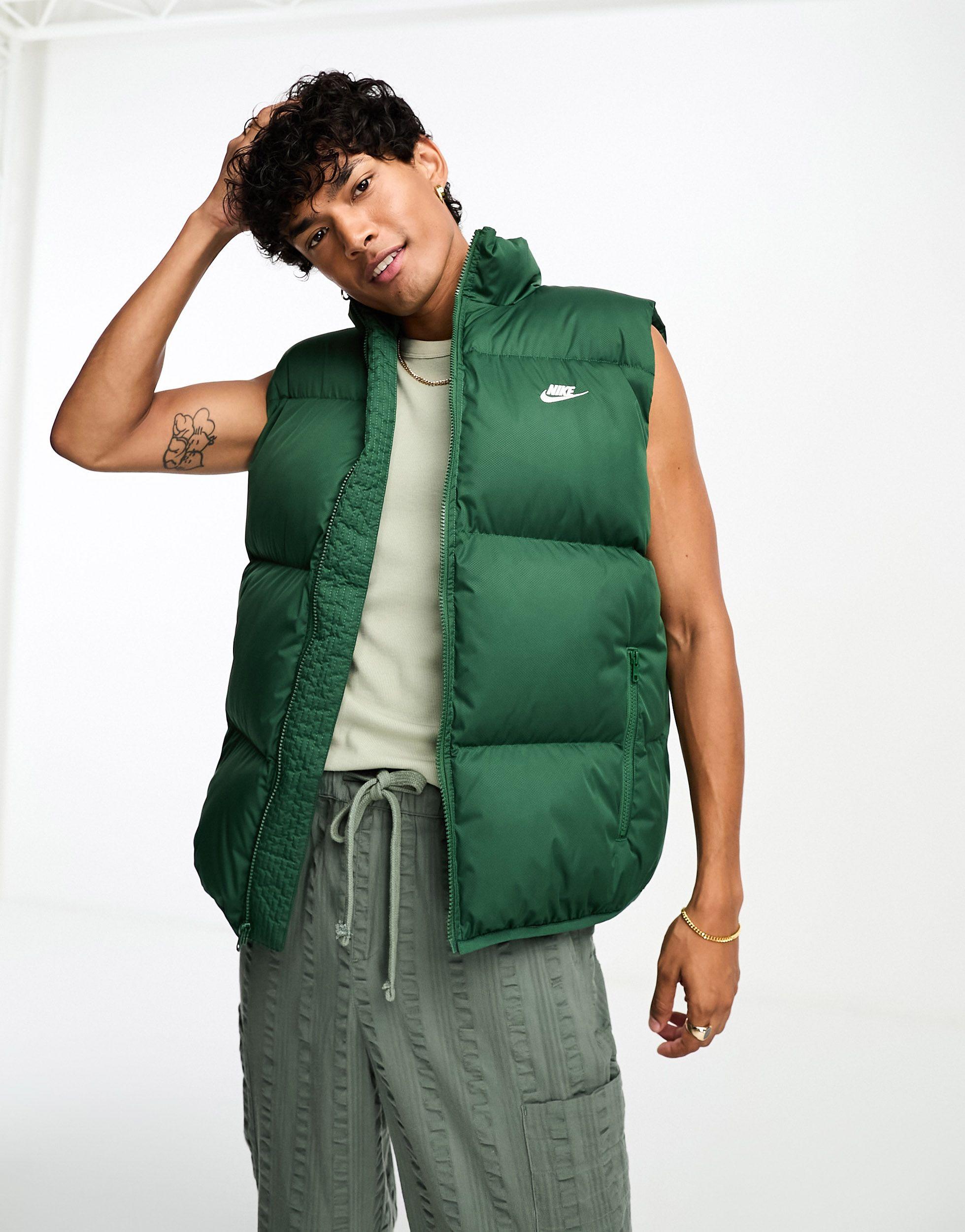 Club doudoune sans manches Nike pour homme en coloris Vert Lyst