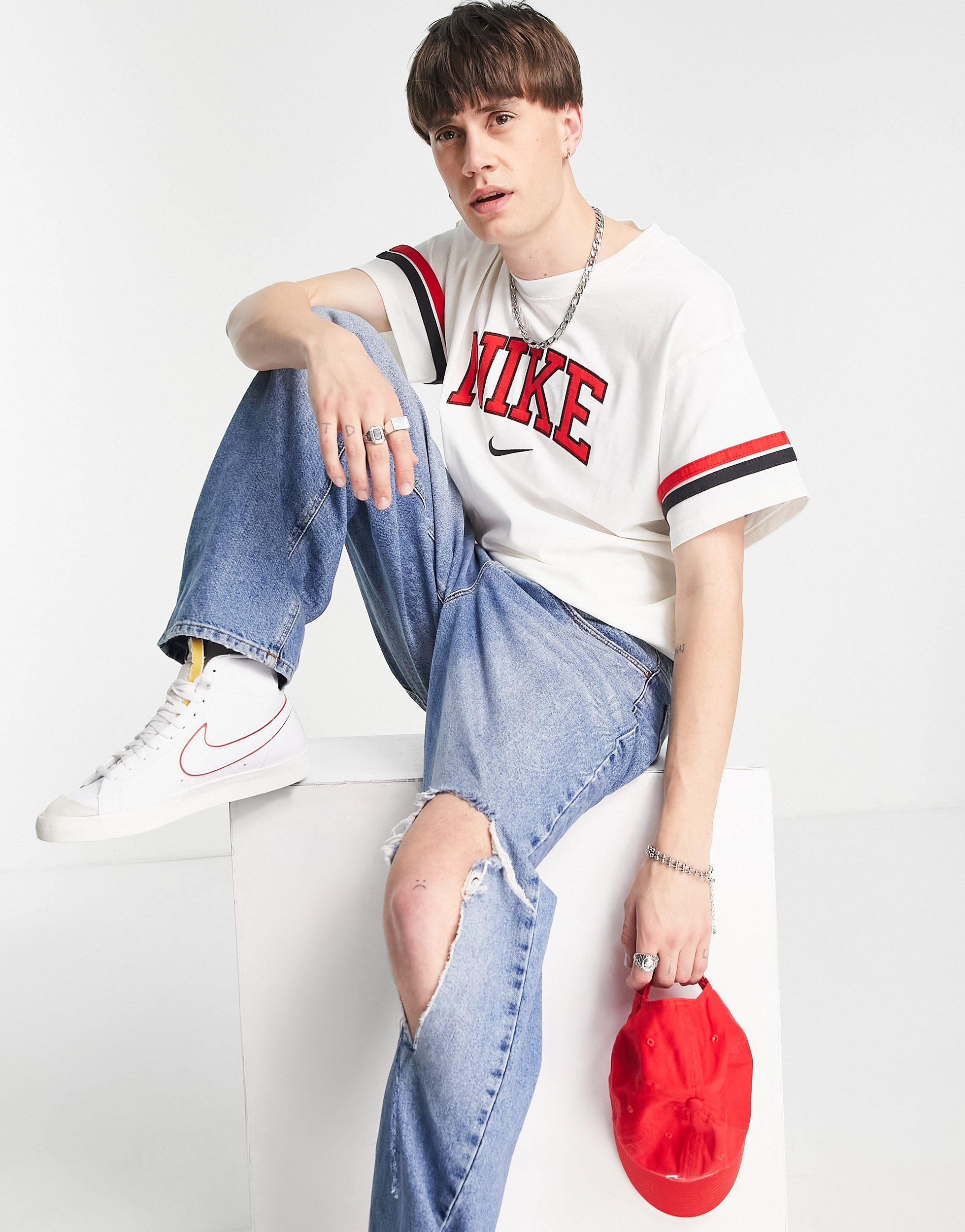 Nike Retro Pack T-shirt in White for Men | Lyst UK
