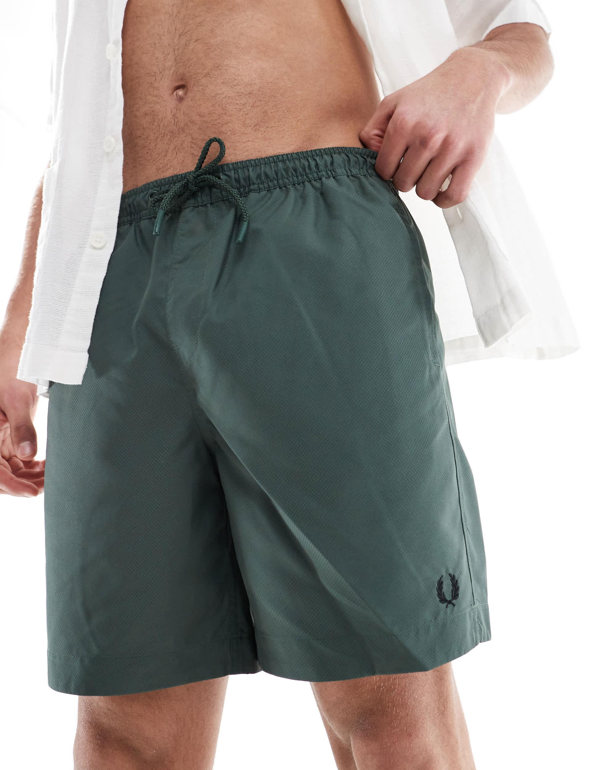 Classic Swimshort - Black / Court Green | Men's Shorts