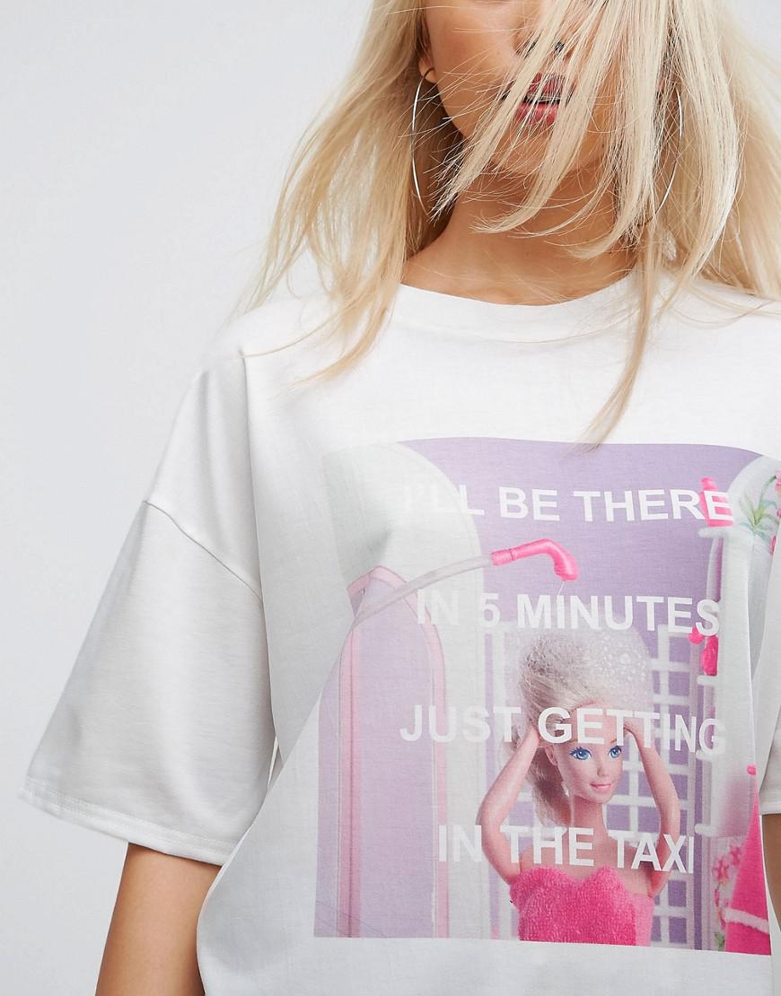missguided barbie shirt