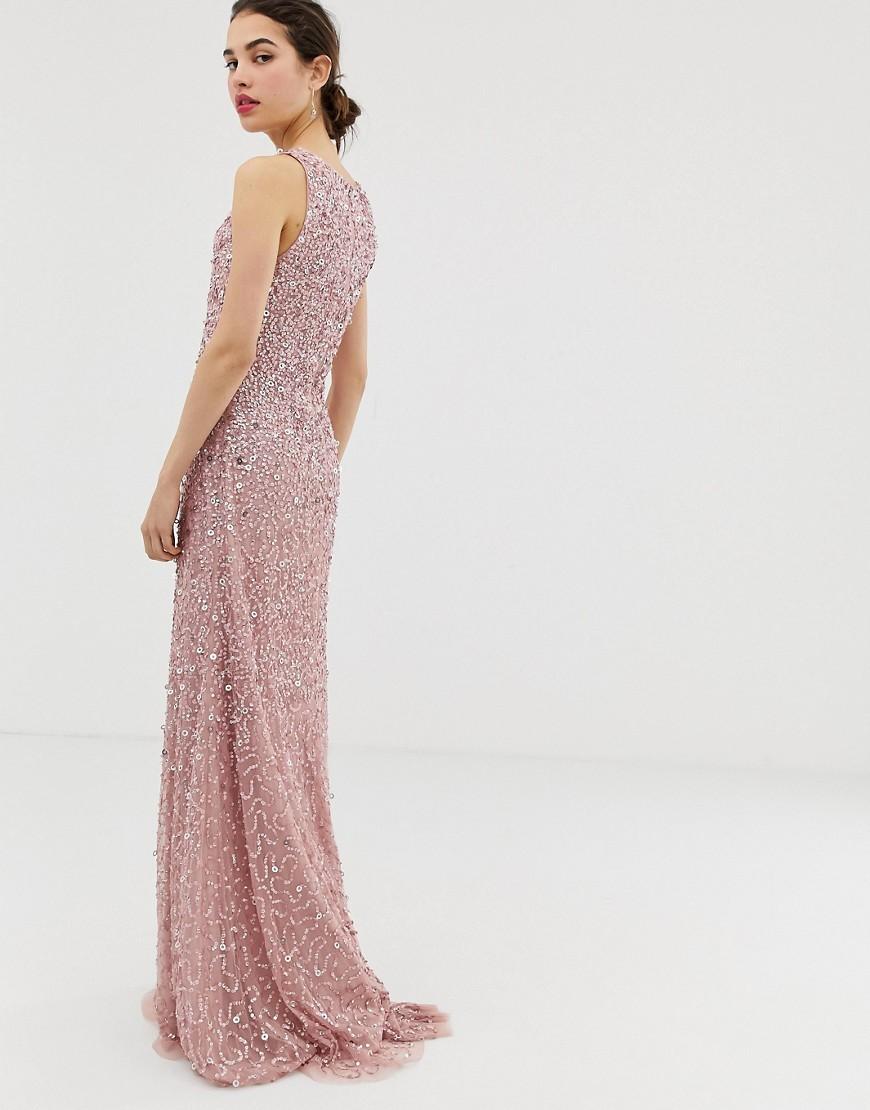 angeleye embellished wrap skirt dress
