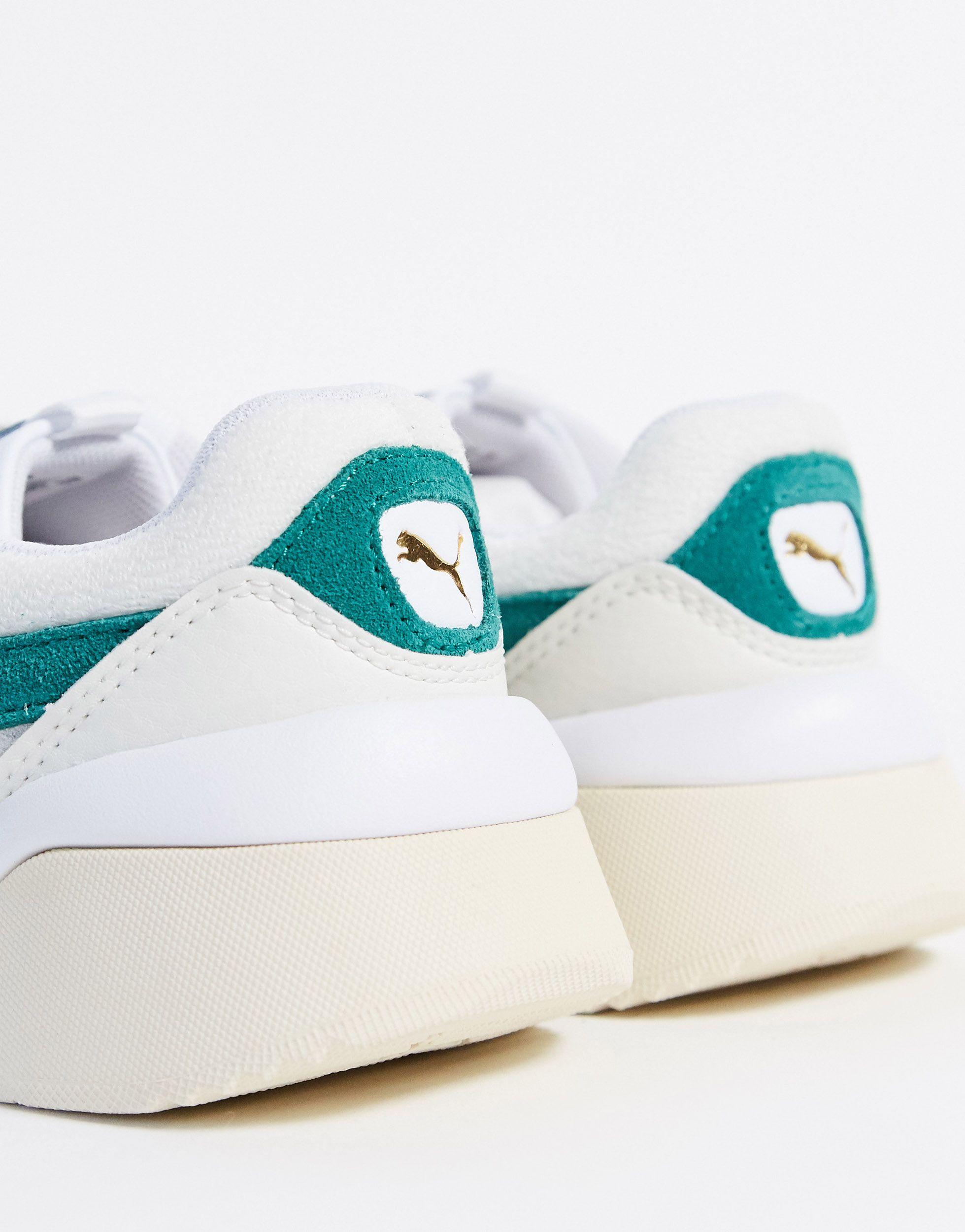 Aeon Heritage - Sneakers bianche e verdiPUMA in Gomma di colore Blu - Lyst