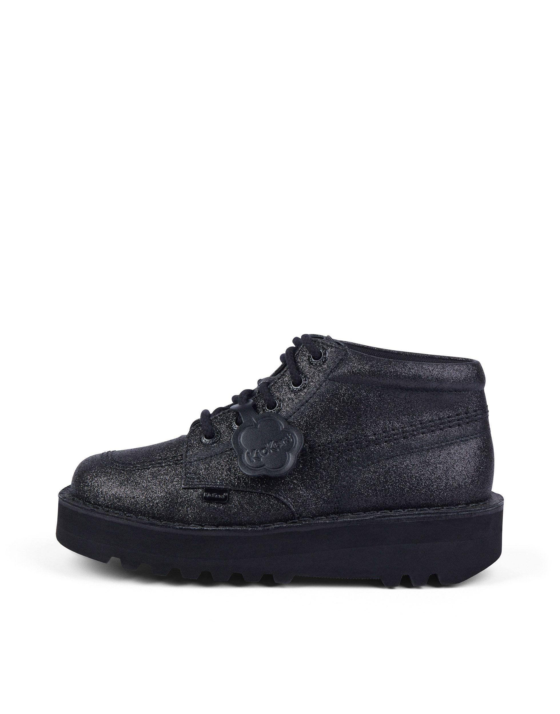Kickers Kick Hi Stack Boots in Blue for Men Lyst UK