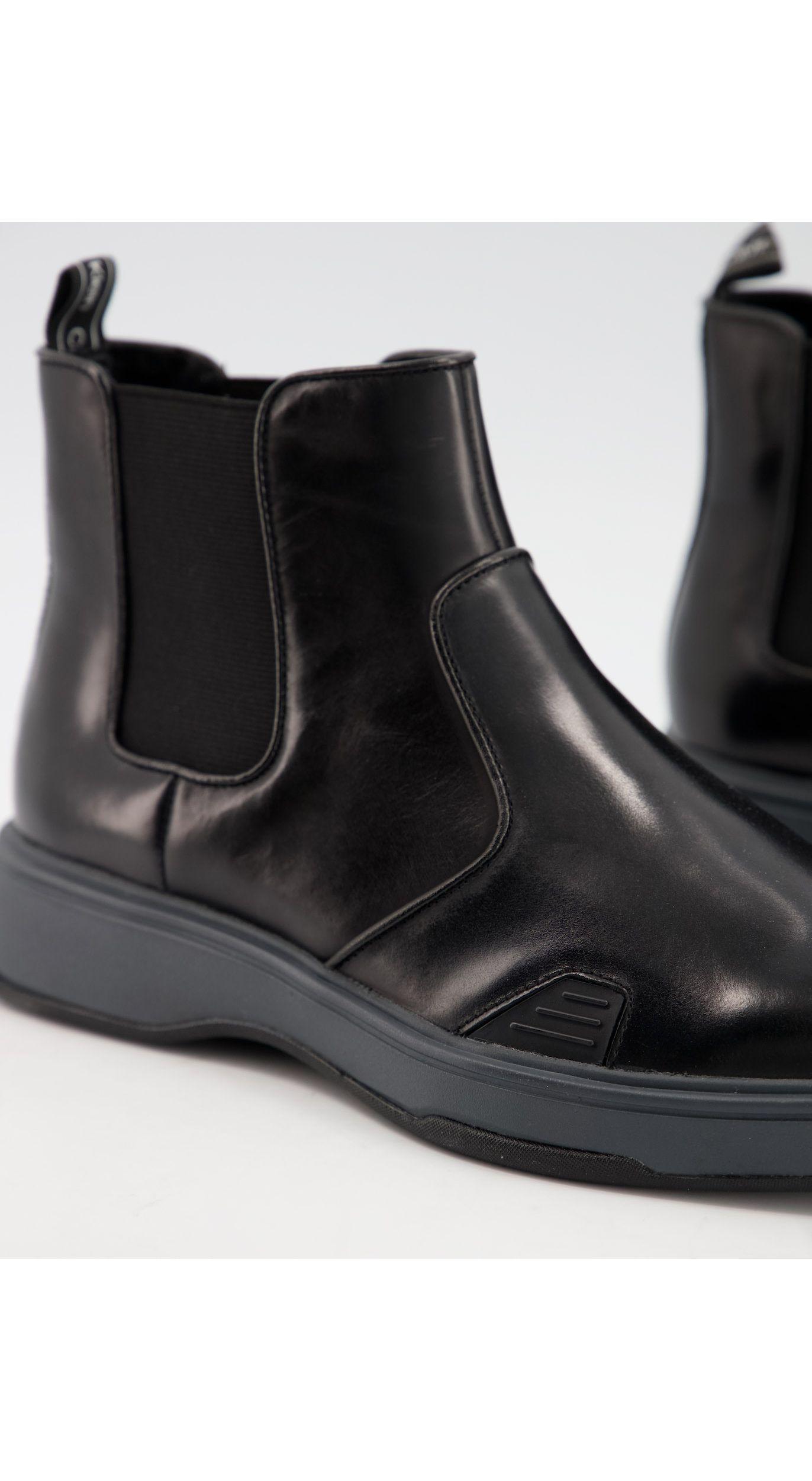 Calvin Klein Pancho Chunky Chelsea Boots in Black for Men | Lyst