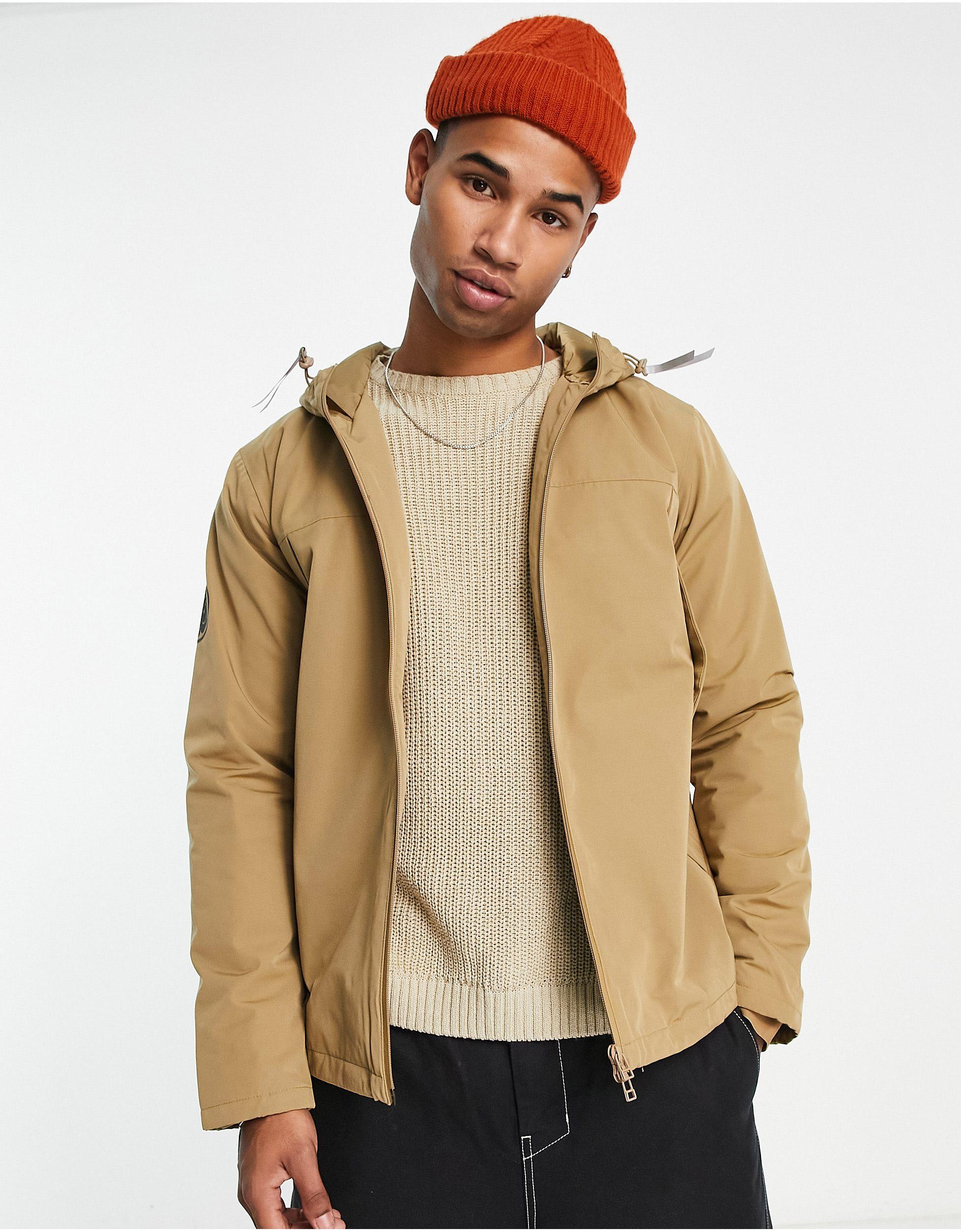 Pretty Green Pretty Cyclone Sealed Seam Jacket in Natural for Men | Lyst