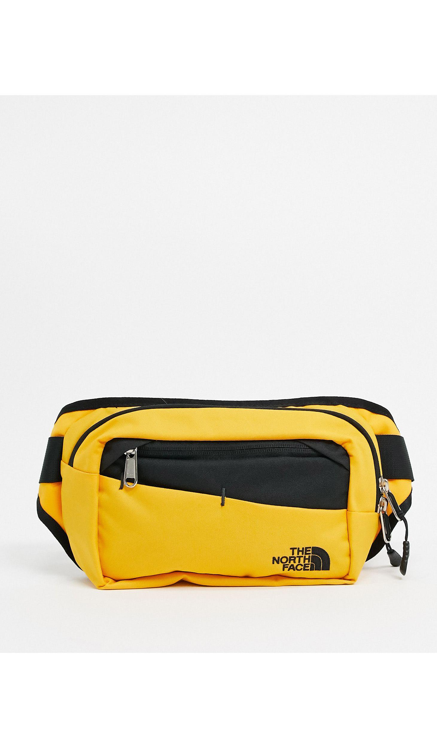 The North Face Synthetic Bozer Waist Bag in Yellow for Men | Lyst