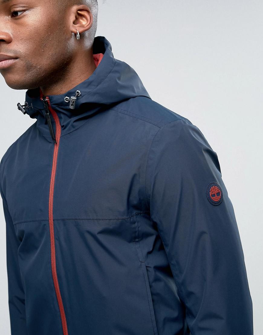slim fit rain jacket