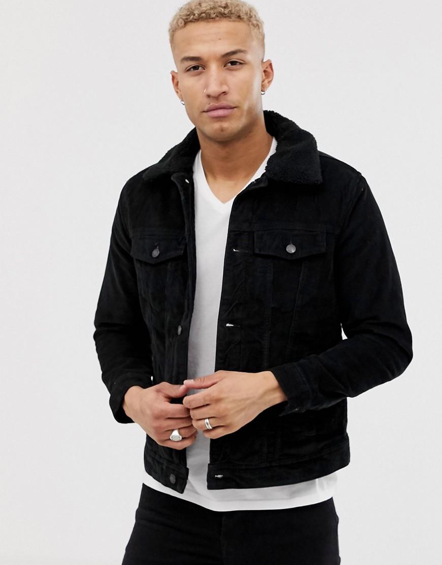 Hollister Corduroy Sherpa Lined Cord 