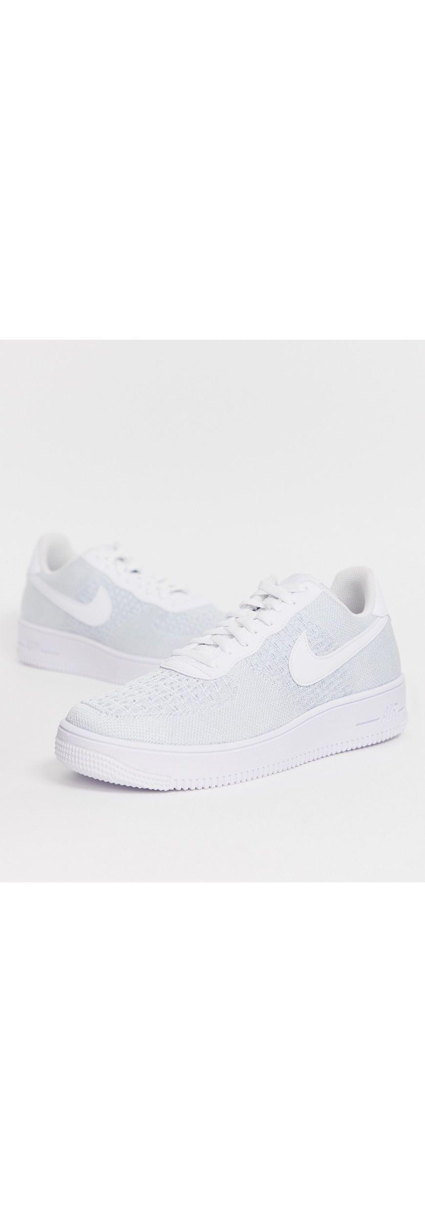 nike air force 1 flyknit 2.0 blancas