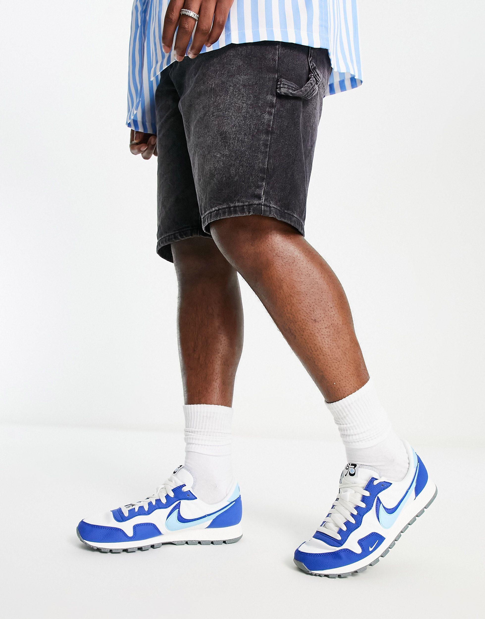 Nike Pegasus 83 Fibre Sneakers in Blue for Men | Lyst
