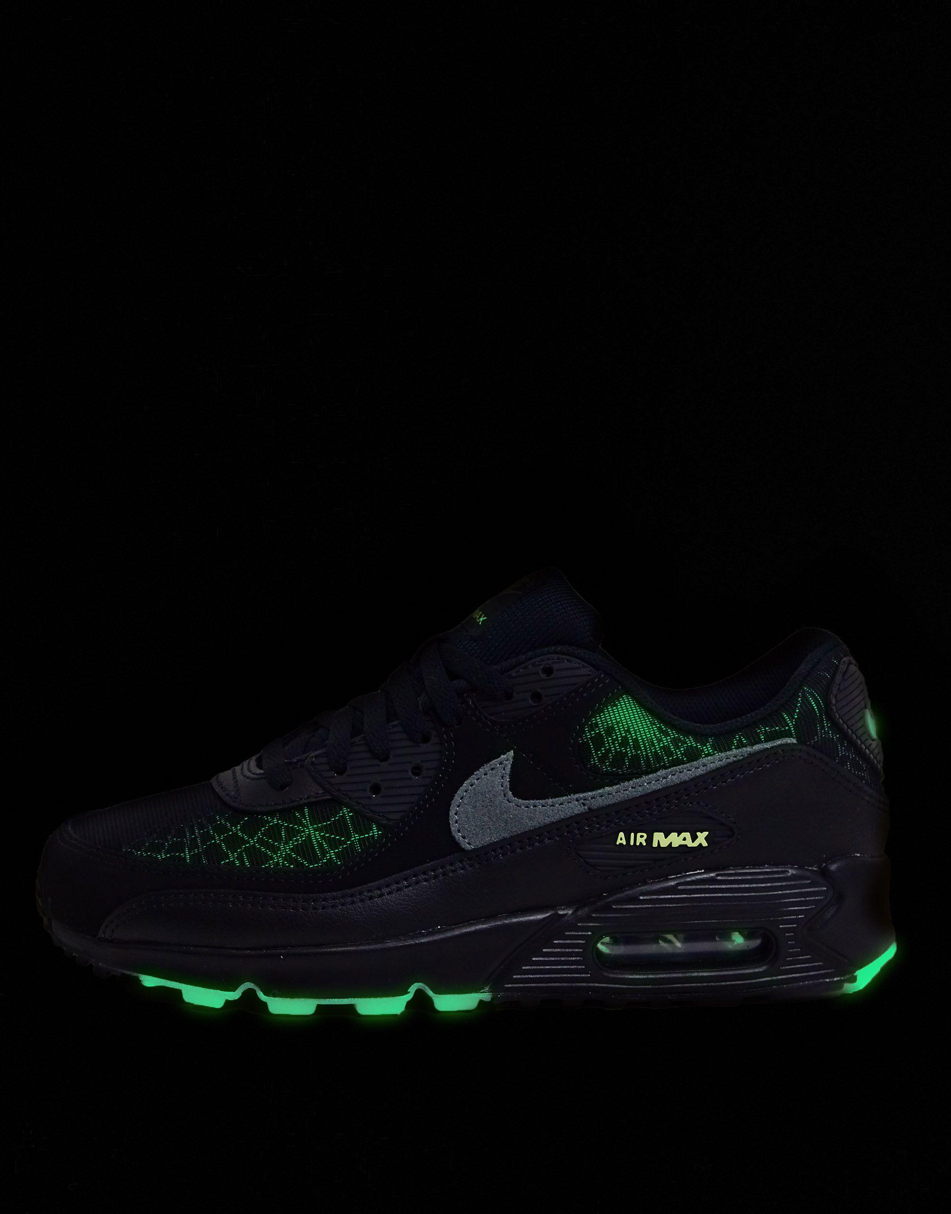 Nike – Air Max 90 SE – e Sneaker, die im Dunkeln leuchten in Schwarz für  Herren | Lyst DE