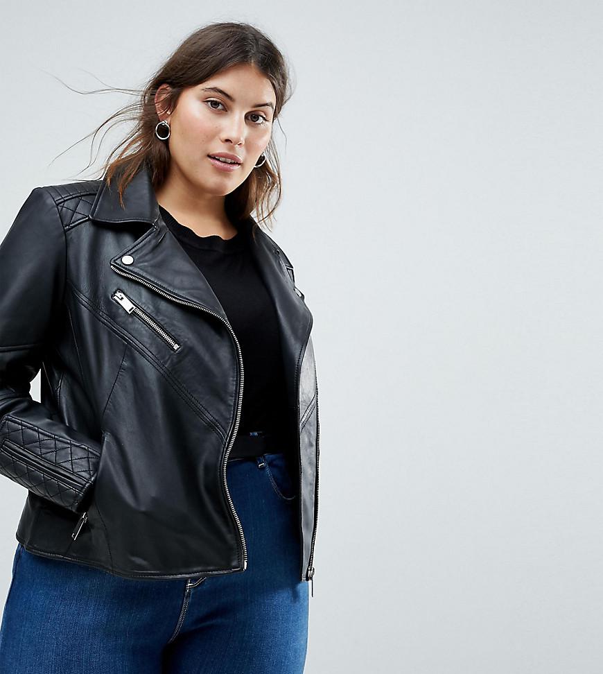 curve biker jacket