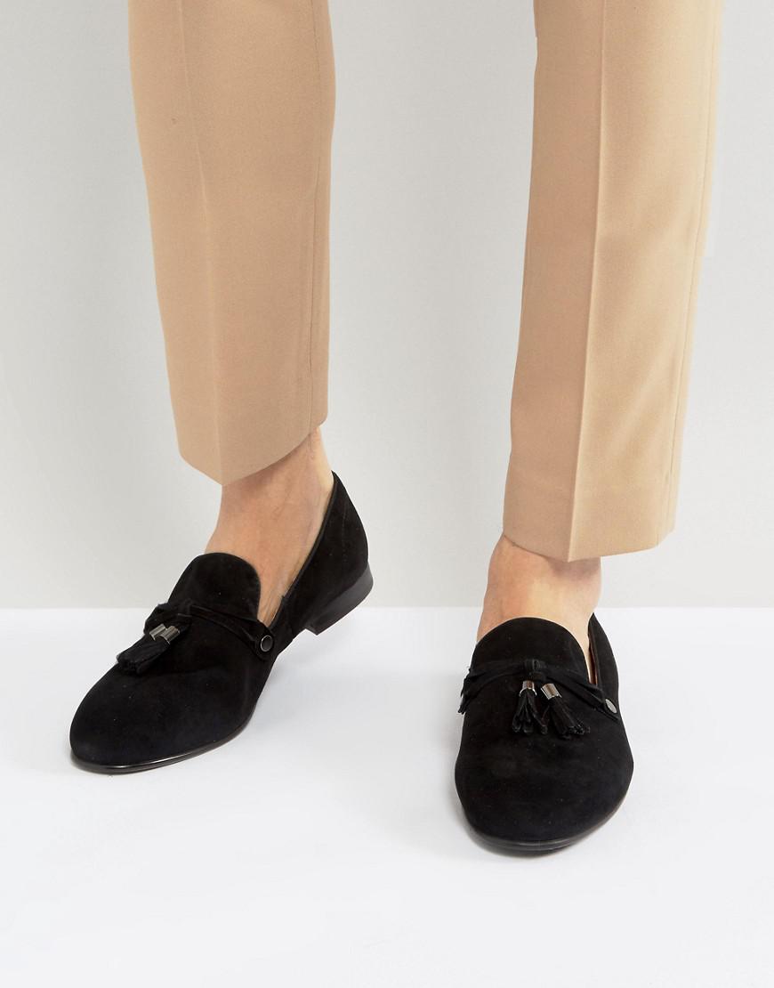 median gør det fladt Sobriquette ALDO Mccrery Suede Tassel Loafers in Black for Men | Lyst