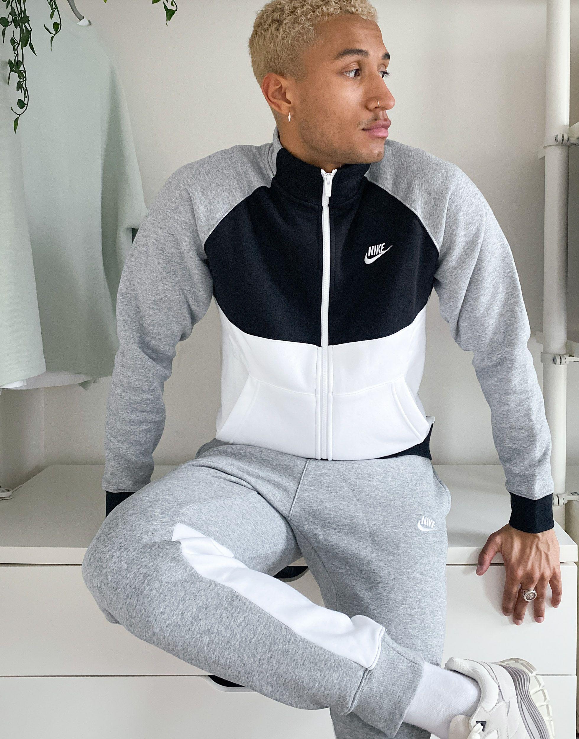 Survêtement en polaire effet color block - et gris Coton Nike pour homme en  coloris Noir - 27 % de réduction | Lyst