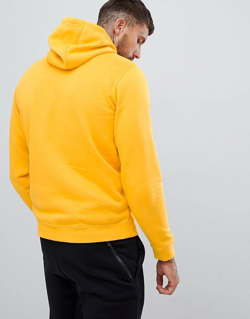 nike just do it hoodie yellow